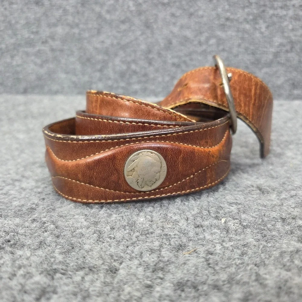 Vintage Buffalo Nickle Belt Mens 35-41